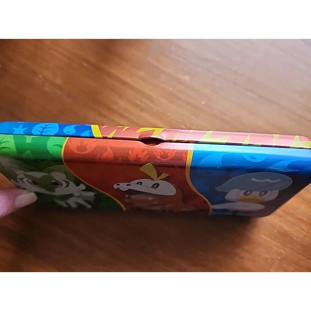 Pokemon Trading Card Game TCG Back To School Pencil Tin Case NEW 2023